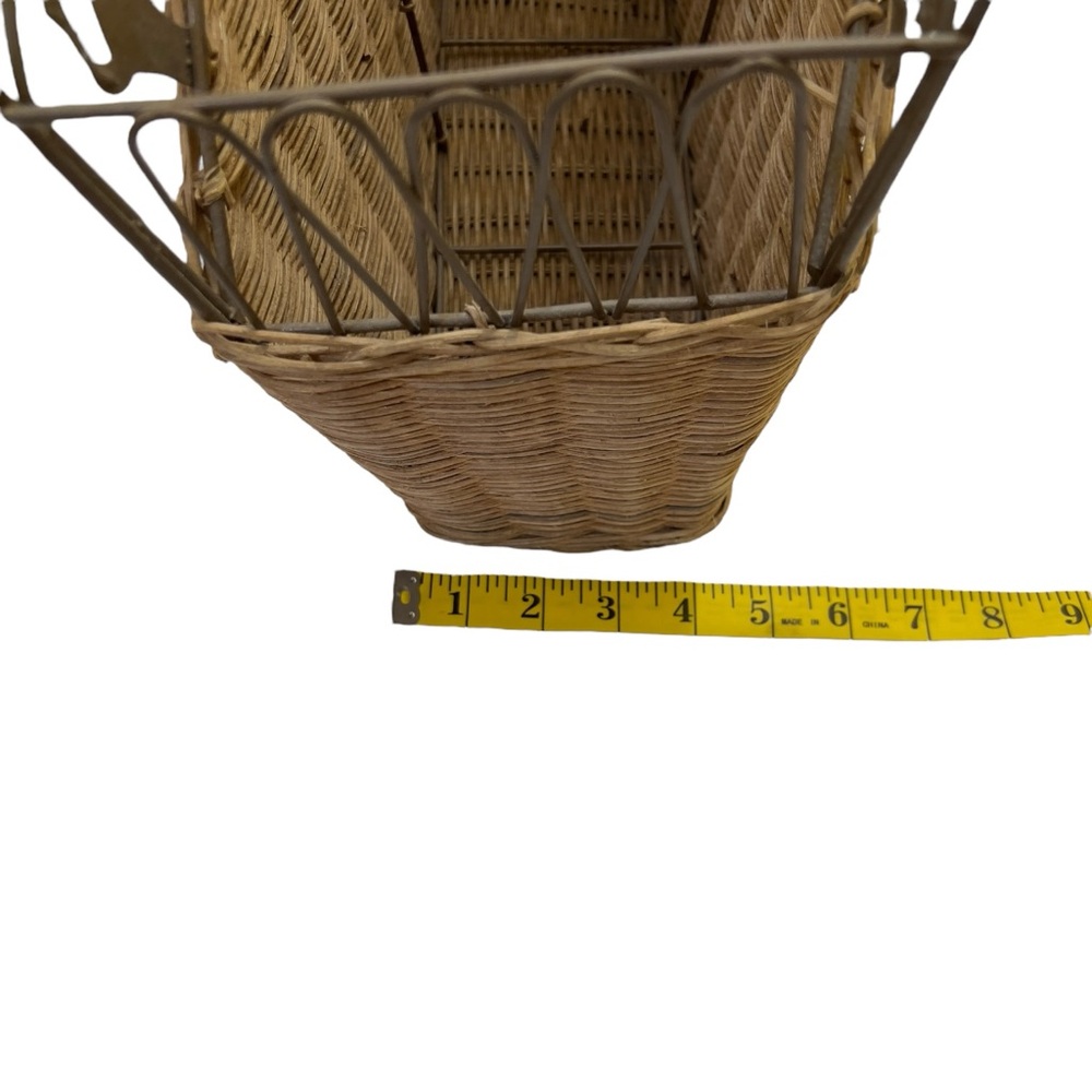 Vintage Wicker Safari Magazine Rack - Picture 13 of 16